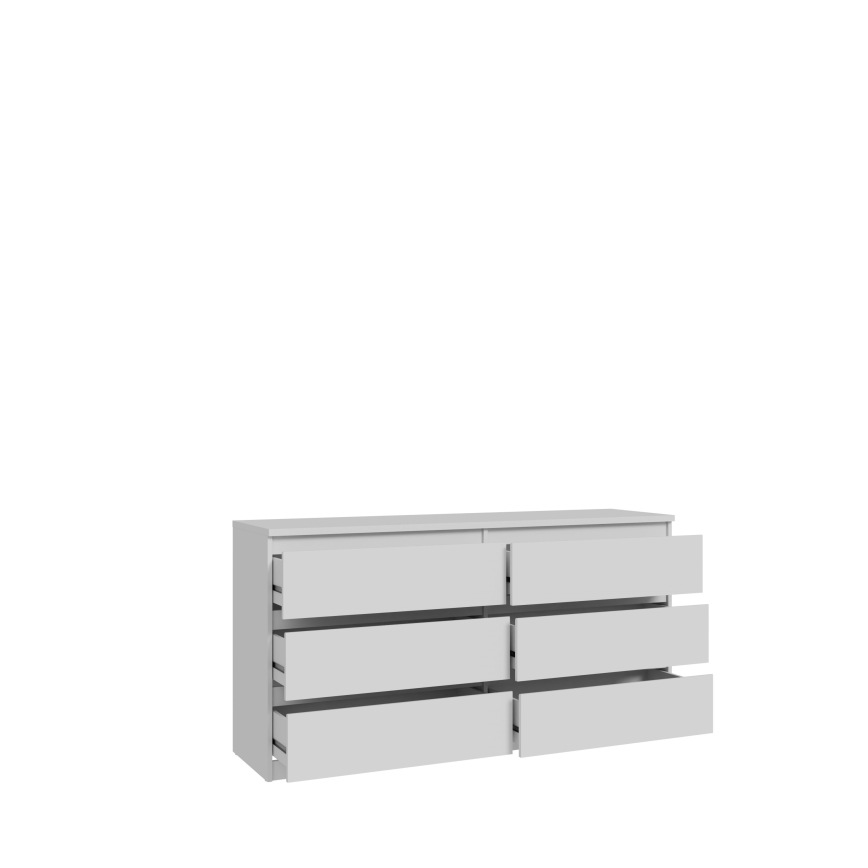 Commode à tiroirs MAO blanche