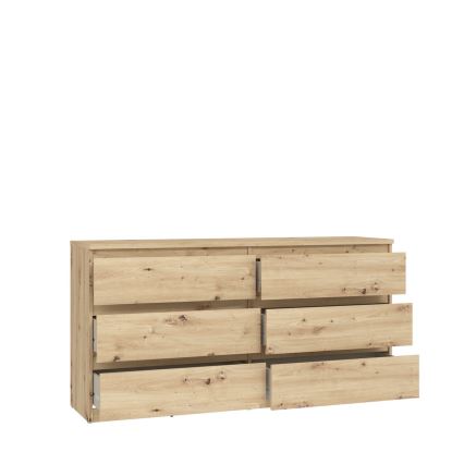 Commode à tiroirs MAO chêne artisanal