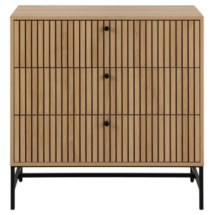 Commode à tiroirs OLIVIA chêne