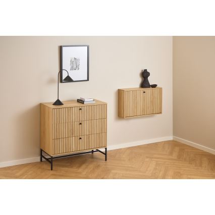 Commode à tiroirs OLIVIA chêne