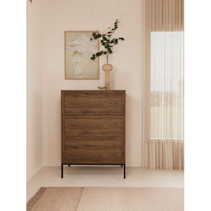 Commode ALIN 80 x 40 cm marron