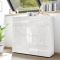 Commode ARIA blanche