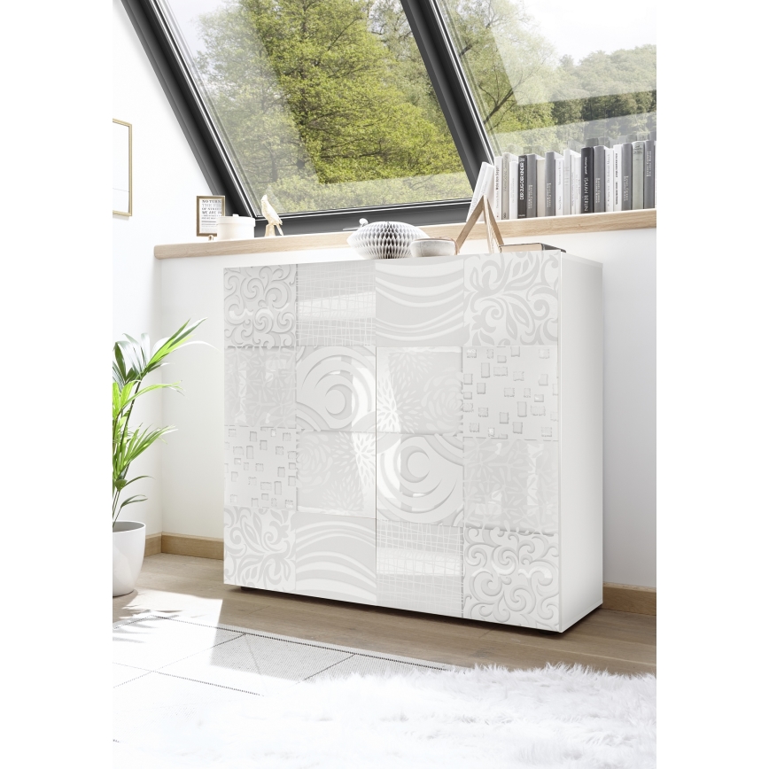 Commode ARIA blanche