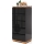 Commode ARVI noire/chêne