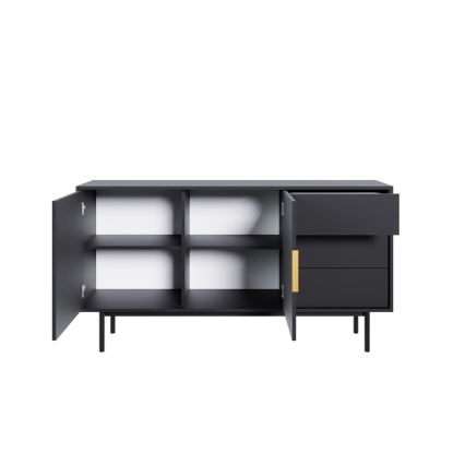 Commode ELI 154x82x39 cm noire