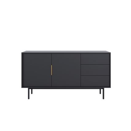 Commode ELI 154x82x39 cm noire