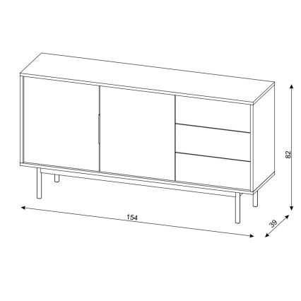 Commode ELI beige