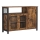 Commode FIRA marron/noir