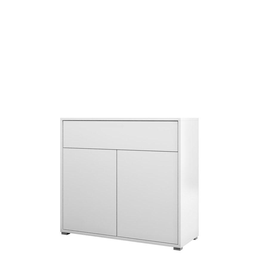 Commode GESITA 100x93 cm blanche