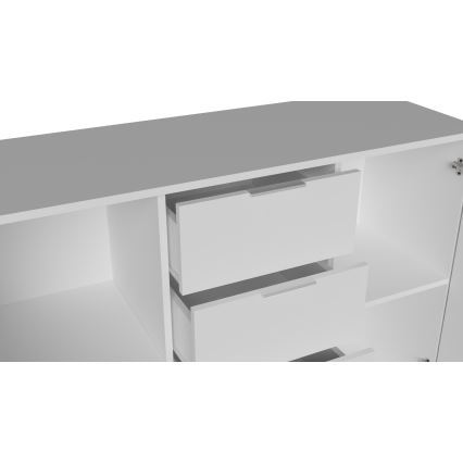 Commode HOPE 120 x 78 x 35 cm blanche