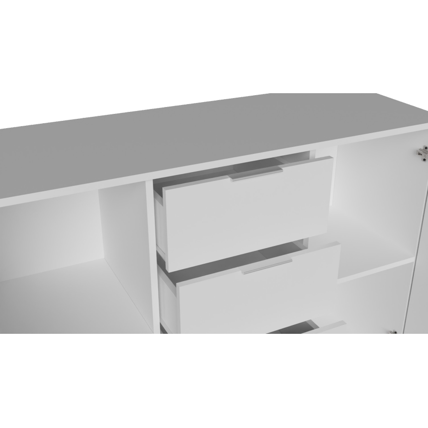 Commode HOPE 120 x 78 x 35 cm blanche