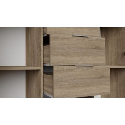 Commode HOPE 120x78x35 chêne Sonoma
