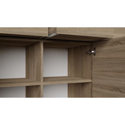 Commode HOPE 120x78x35 cm chêne Sonoma