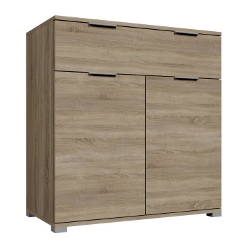 Commode HOPE 80x78x35 cm chêne sonoma