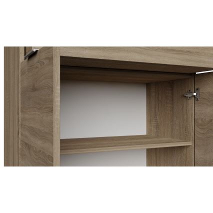 Commode HOPE 80x78x35 cm chêne sonoma