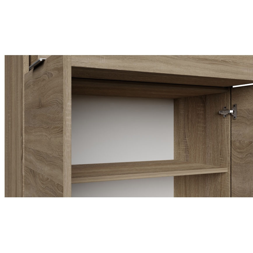 Commode HOPE 80x78x35 cm chêne sonoma