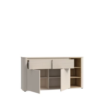 Commode INAR beige/chêne