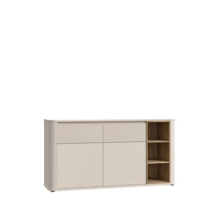 Commode INAR beige/chêne
