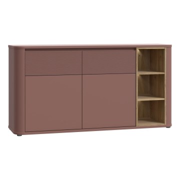 Commode INAR marron/chêne