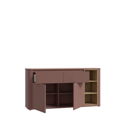 Commode INAR marron/chêne