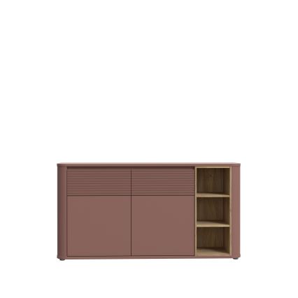 Commode INAR marron/chêne