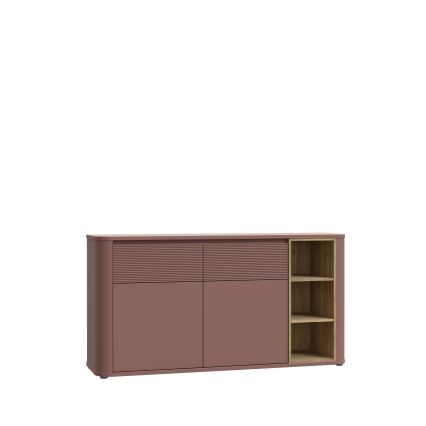 Commode INAR marron/chêne