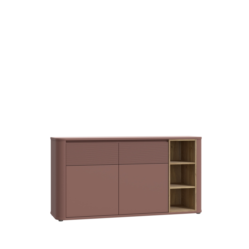 Commode INAR marron/chêne