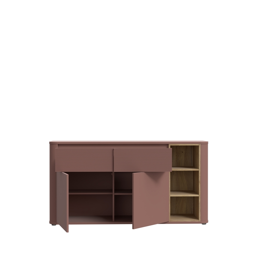 Commode INAR marron/chêne