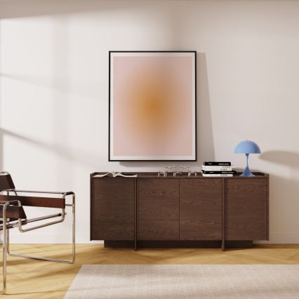 Commode KEMI 200x90x38 chêne