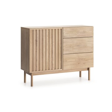 Commode KIOTO 106x84x37 cm chêne Cremona