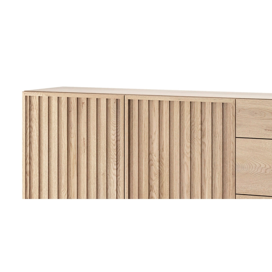 Commode KIOTO 159x84x37 cm, chêne Cremona