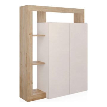 Commode LENOR cachemire/marron