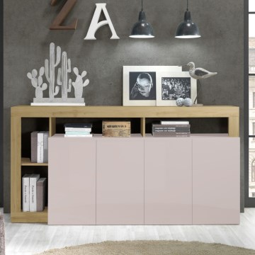 Commode LENOR cachemire/marron