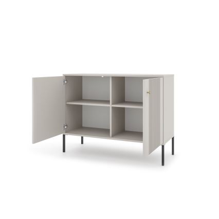 Commode LUE beige/noir