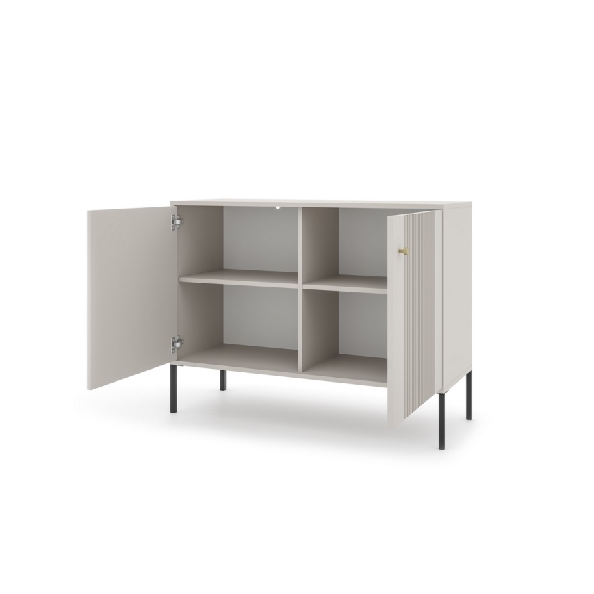 Commode LUE beige/noir