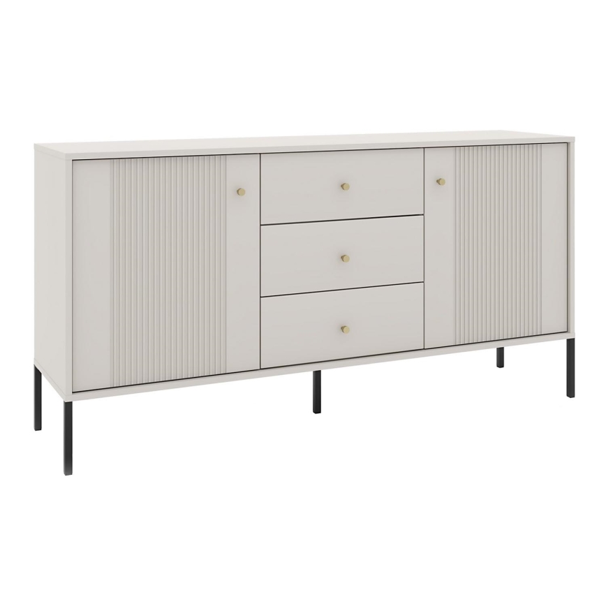 Commode LUE beige/noire