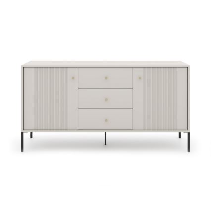 Commode LUE beige/noire