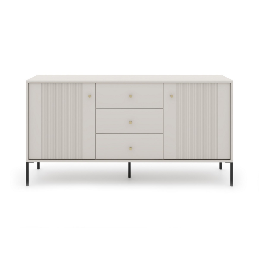 Commode LUE beige/noire