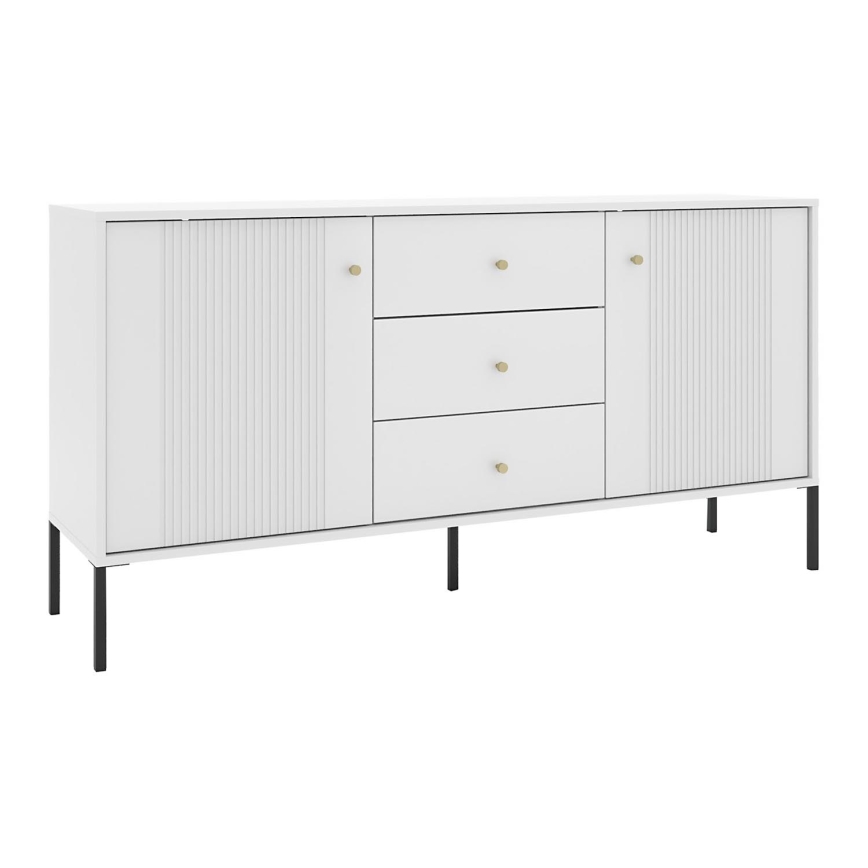 Commode LUE blanche/noire