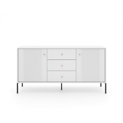 Commode LUE blanche/noire