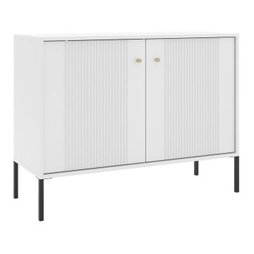 Commode LUE blanche/noire