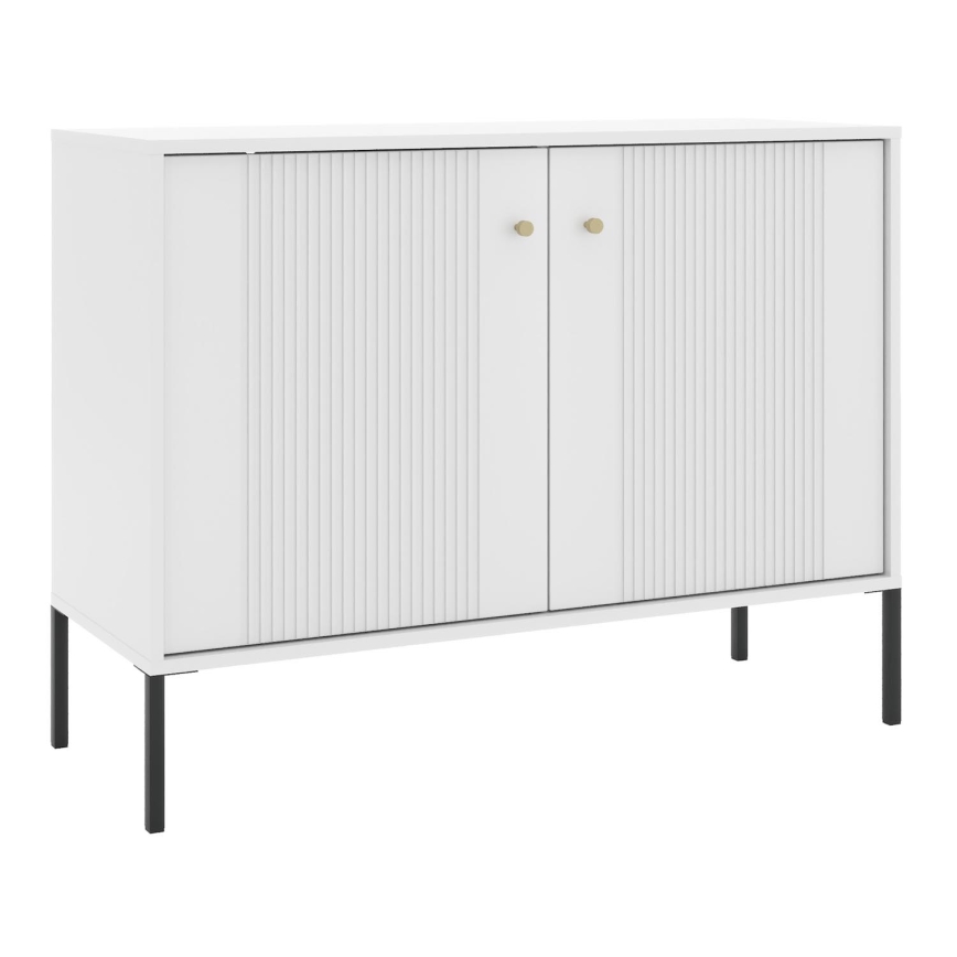 Commode LUE blanche/noire
