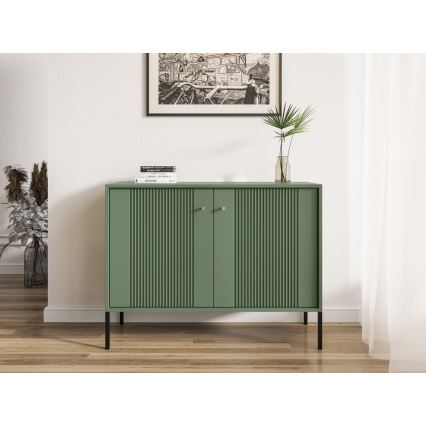 Commode LUE vert/noir