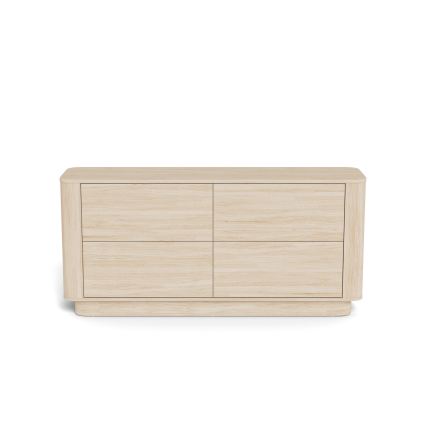 Commode MADERA 160x75 cm en chêne blanchi