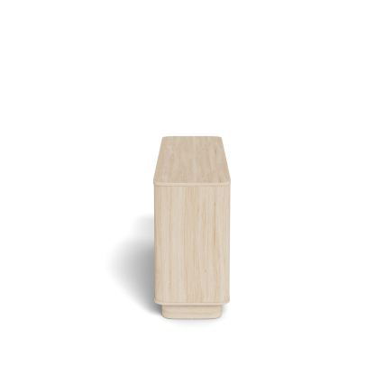 Commode MADERA 160x75 cm en chêne blanchi