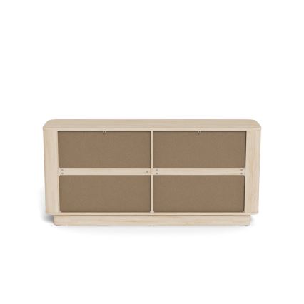 Commode MADERA 160x75 cm en chêne blanchi