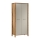 Commode MENTA 90x200x53 cm chêne Wotan/gris