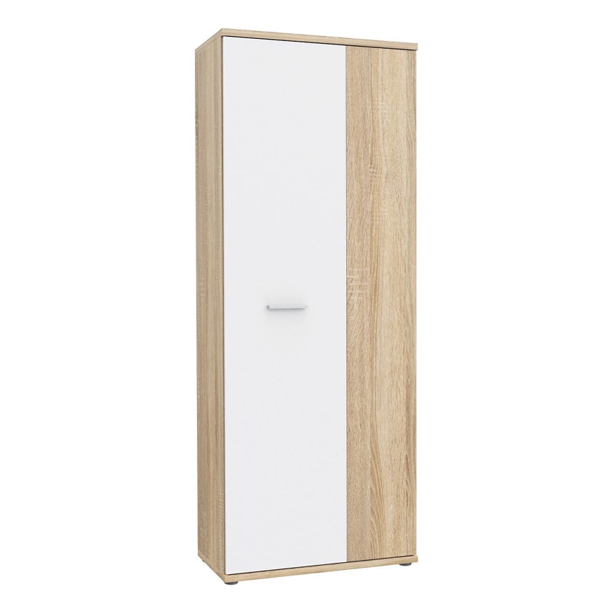 Commode/Meuble à chaussures SIMO chêne Sonoma/blanc