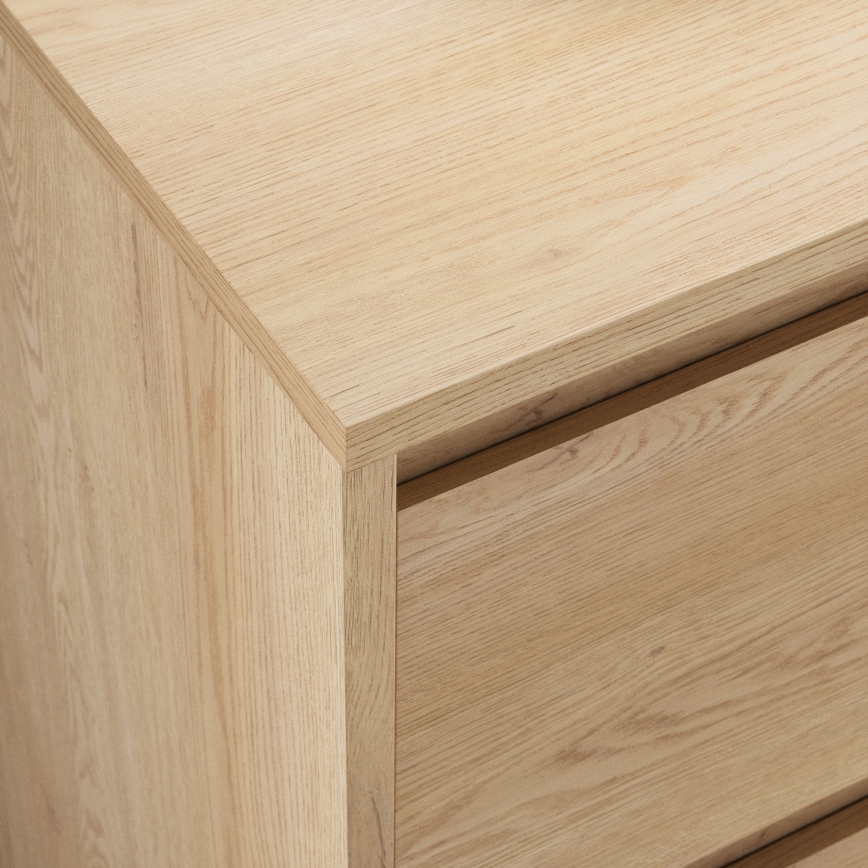 Commode MIYABI 138x86x40 cm chêne Cremona