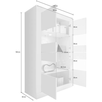 Commode NERILA blanche